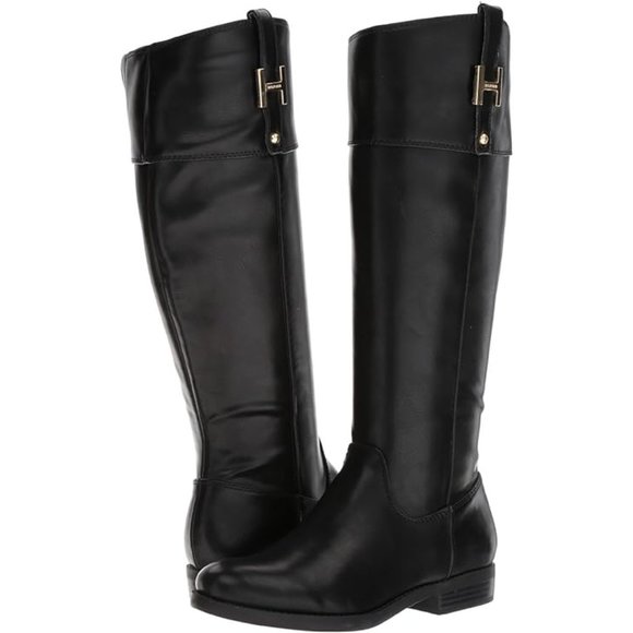 Tommy Hilfiger 'Shyenne' Riding Boot size 9 (Black) - Picture 1 of 10